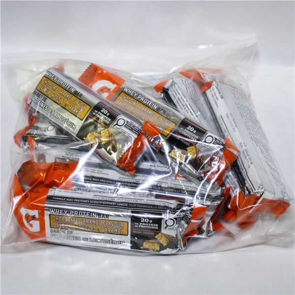 BAG OF 11 X 80G GATORADE WHEY PROTEIN BARS