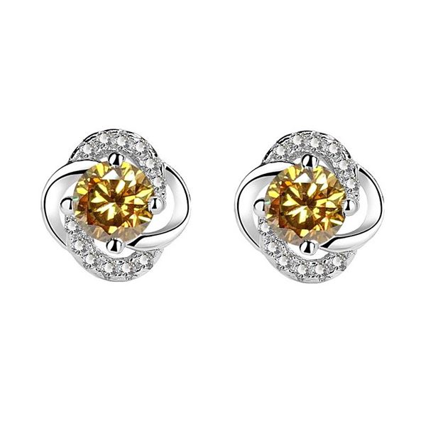 1 CT GRA CERTIFIED FLOWER STYLE ROUND BRILLIANT