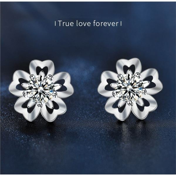 1 CT GRA CERTIFIED FLOWER STYLE ROUND BRILLIANT