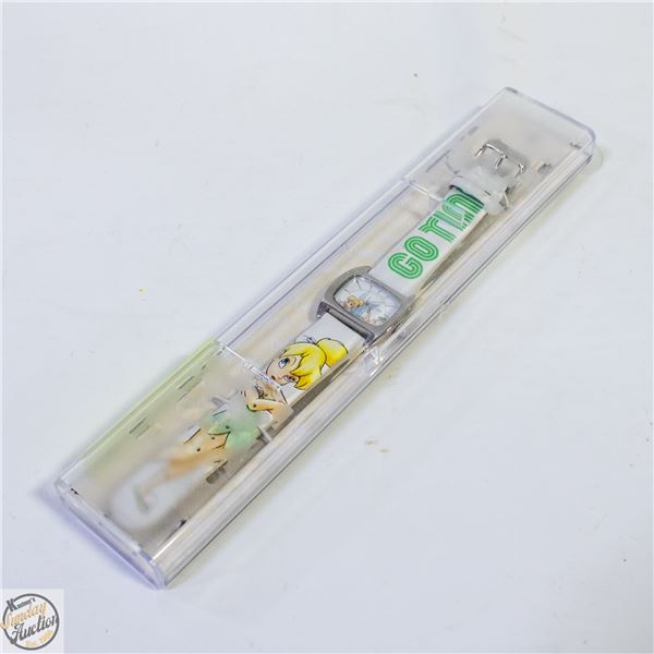VINTAGE 2008 TINKER BELL AUTHENTIC DISNEY WATCH