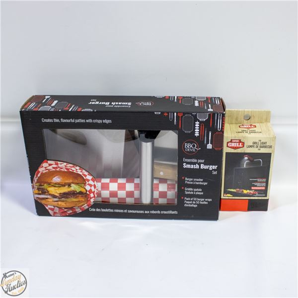 NEW BBQ DEVIL SMASH BURGER SET