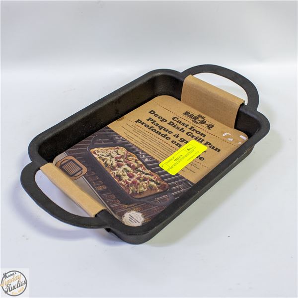 NEW MR. BAR Q CAST IRON DEEP