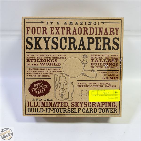 NEW IN BOX RUNNING PRESS IT'S