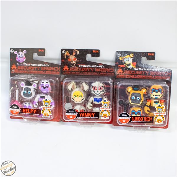 NEW (X3) FUNKO SNAPS HELPY,