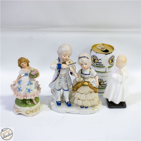 1950S MADE IN JAPAN PORCELAIN FIGURE & OTHERS