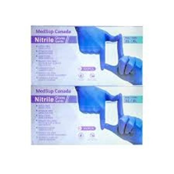 BRAND NEW 2 PACK OF MEDSUP NITRILE GLOVES SIZE XL