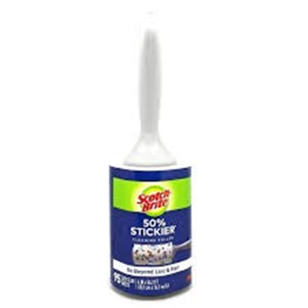 BRAND NEW 4 PACK SCOTCH BRITE CLEANING ROLLER