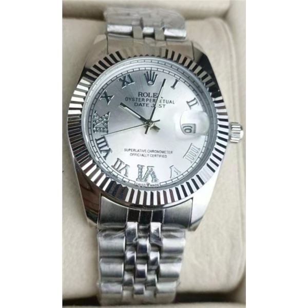 NEW REPLICA ROLEX QUARTZ "DATEJUST" WATCH
