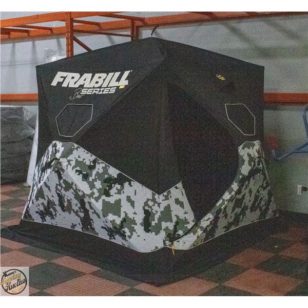FRABILL BRO SERIES 3 PERSON ICE SHELTER - 80 X 80"