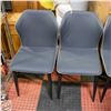 Image 1 : PAIR OF NEW AMERICAN GOOSE GREY SIDECHAIRS-IN BOX