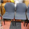 Image 1 : PAIR OF NEW AMERICAN GOOSE GREY SIDECHAIRS-IN BOX