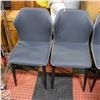 Image 1 : PAIR OF NEW AMERICAN GOOSE GREY SIDECHAIRS-IN BOX