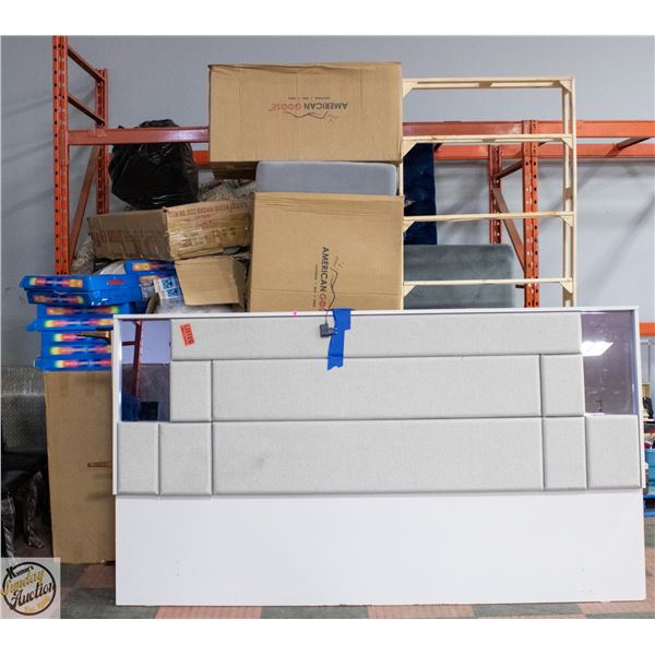 MUST BE REMOVED MONDAY - LARGE LOT OF FREIGHT