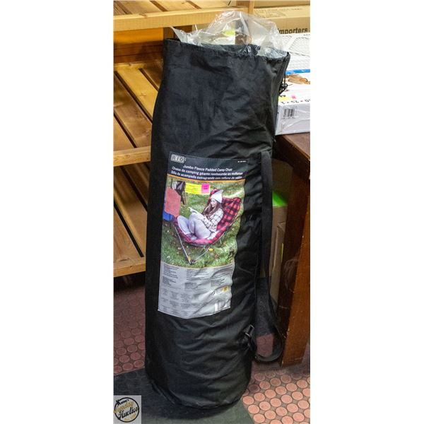 NEW RIO JUMBO FLEECE PADDED CAMPING CHAIR