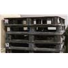 Image 1 : STACK OF 4 HEAVY DUTY PLASTIC PALLETS