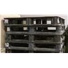 Image 1 : STACK OF 4 HEAVY DUTY PLASTIC PALLETS