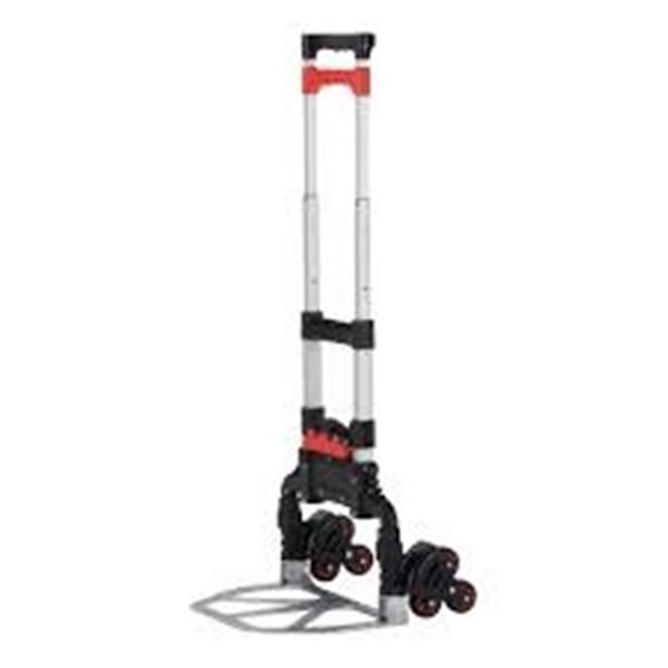 ALUMINUM FOLDING HAND DOLLY 6 WHEELS 16 X 16 X 39"