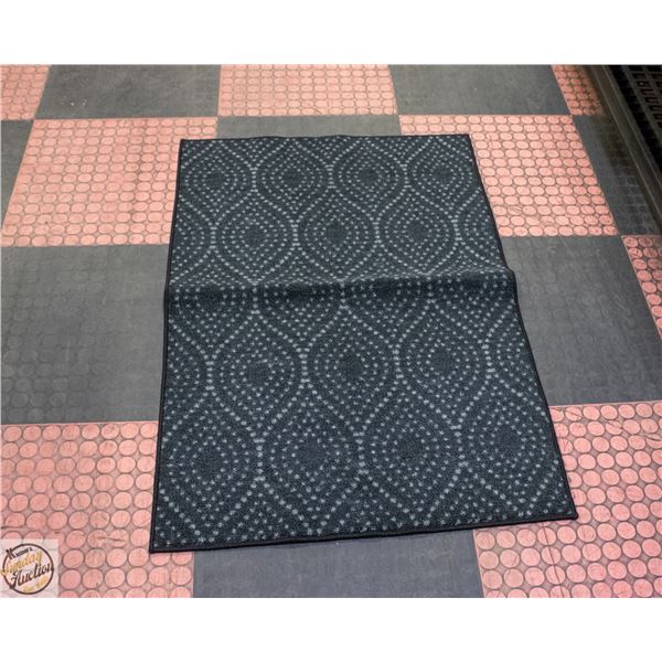 NEW LANART DECORATIVE MAT 30 X 45" RUBBER BACKING