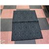 Image 1 : NEW LANART DECORATIVE MAT 30 X 45" RUBBER BACKING