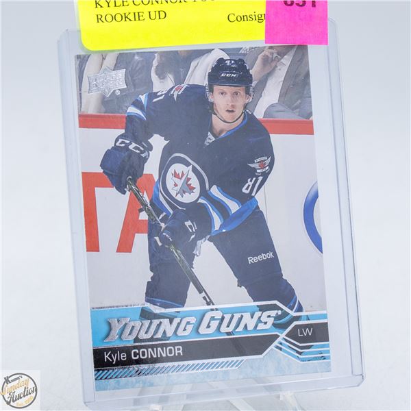 KYLE CONNOR YOUNG GUNS ROOKIE UD
