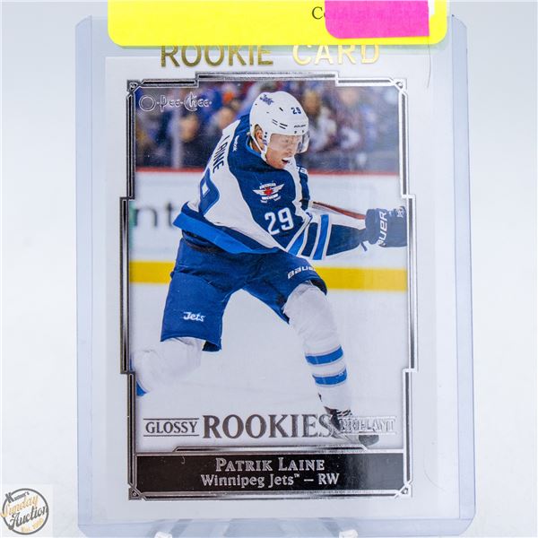 PATRIK LAINE GLOSSY ROOKIE OPC