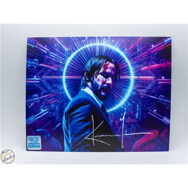 KEANU REEVES - JOHN WICK SIGNED PHOTO W/COA