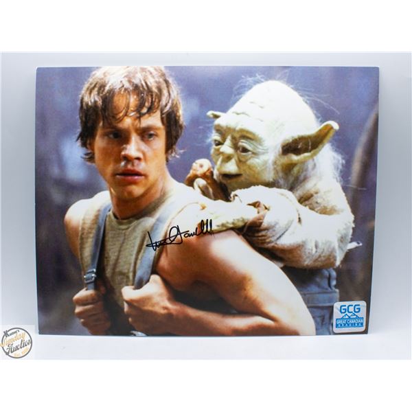 MARK HAMILL SIGNED STAR WARS PHOTOS W/COA