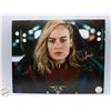Image 1 : BRIE LARSON – CAPTAIN MARVEL SIGNED PHOTO W/COA