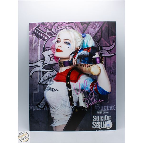 MARGOT ROBBIE SIGNED PHOTO W/COA