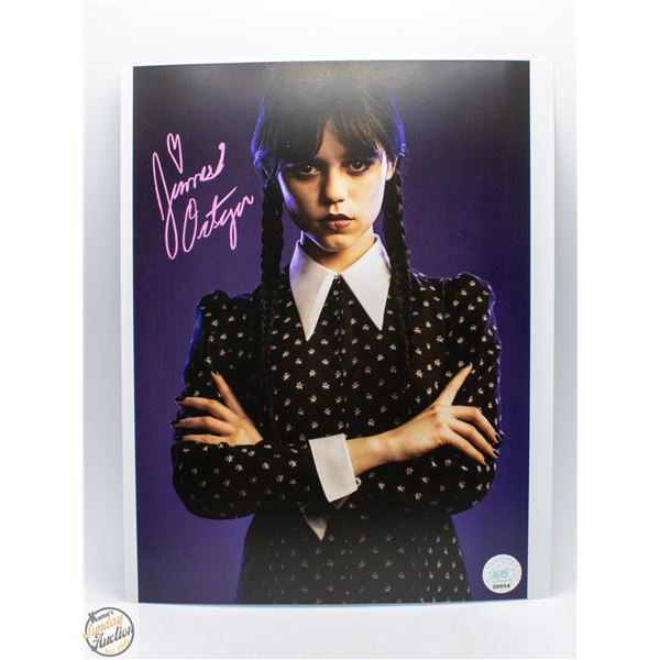 JENNY ORTEGA – WEDNESDAY ADDAMS SIGNED PHOTO