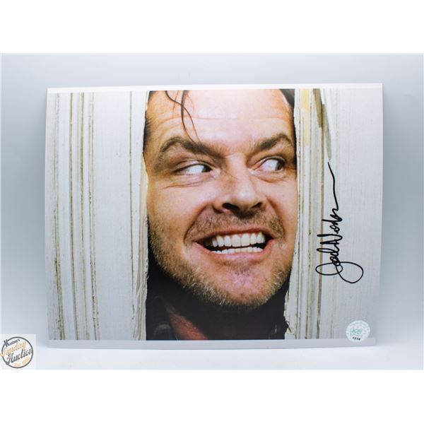 JACK NICHOLSON SIGNED THE SHINING PHOTO W/COA