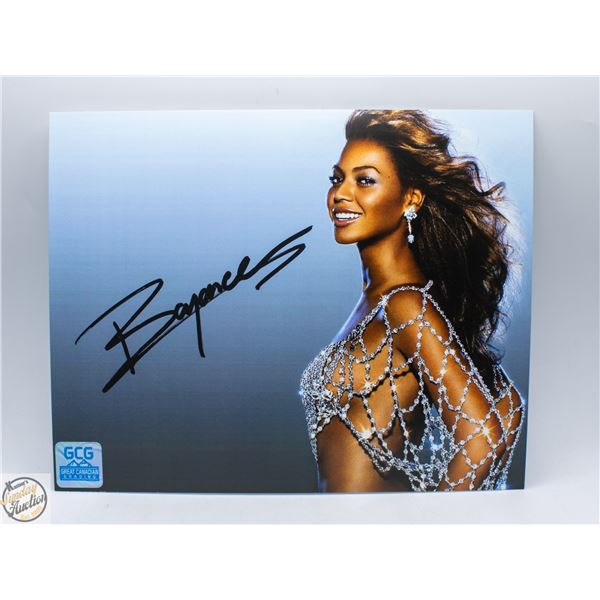 BEYONCE SIGNED PHOTO W/COA