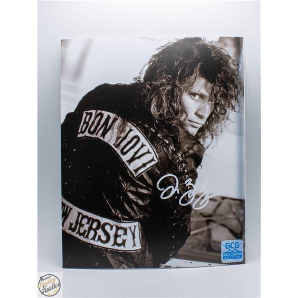 BON JOVI SIGNED PHOTO W/COA