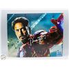 Image 1 : ROBERT DOWNEY JR. SIGNED IRONMAN PHOTO W/COA