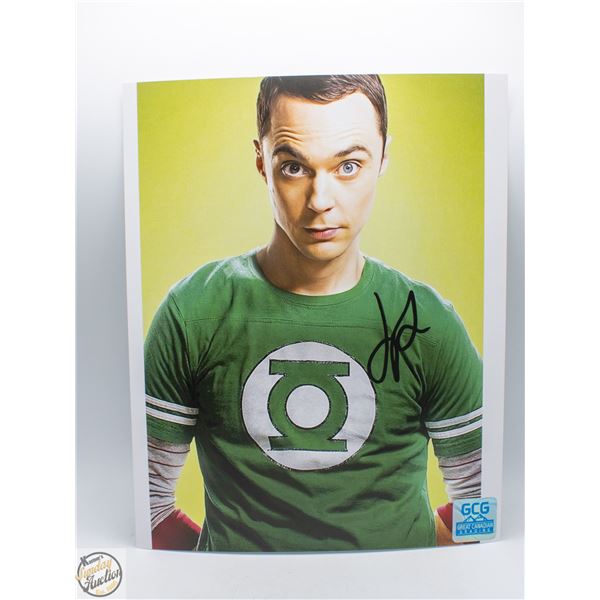 JIM PARSONS – BIG BANG THEORY SIGNED PHOTO W/COA