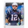 Image 1 : TOM BRADY SIGNED NFL PHOTO W/COA