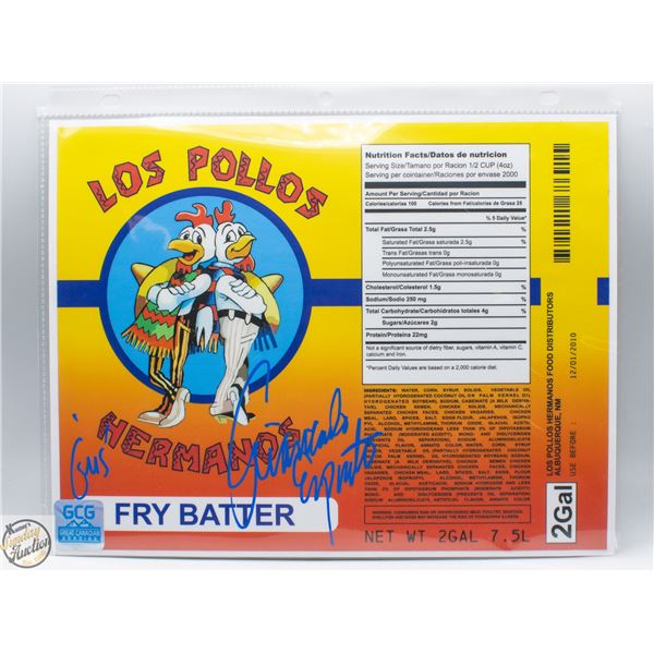 GIANCARLO ESPOSITO – GUS – BREAKING BAD SIGNED