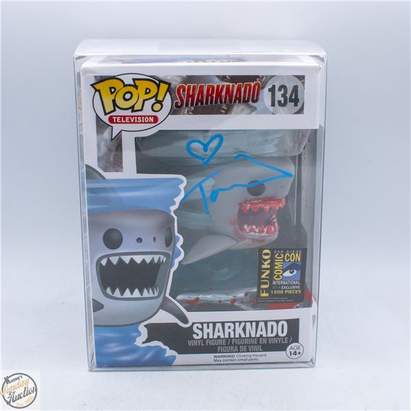TARA REID - SHARKNADO SIGNED FUNKO POP WITH COA