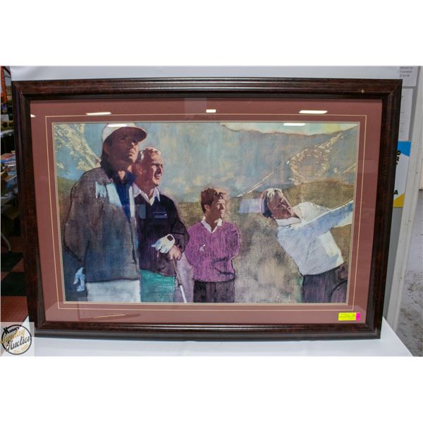 PROFESSIONALLY FRAMED BERNIE