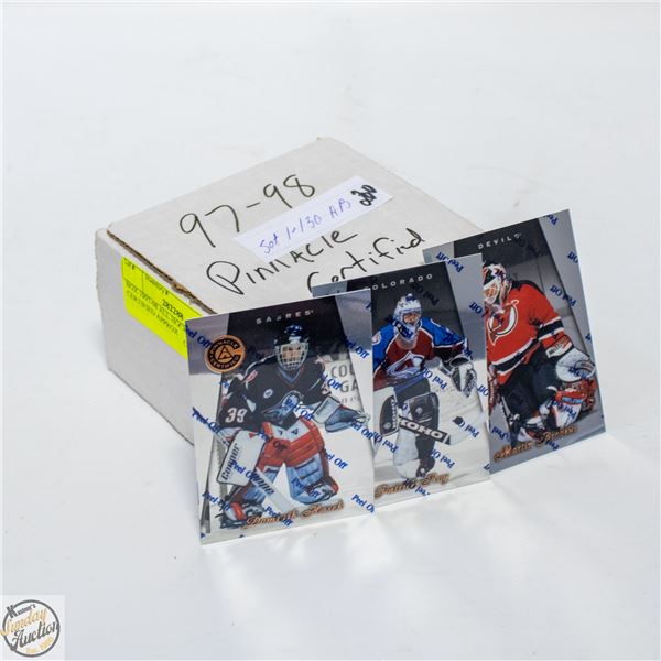 BOX 1997-98 ALL HOCKEY PINNACLE CERTIFIED APPROX