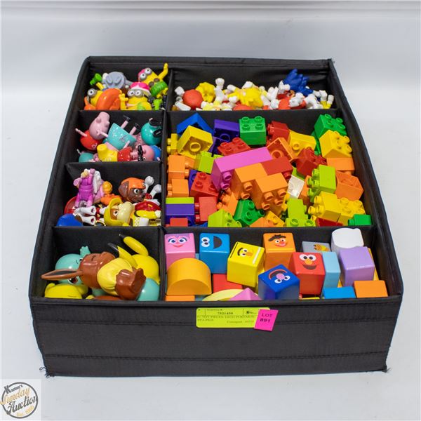 250+ TOY PIECES DUPLO (BY LEGO) POKEMON PEPPA-PIGS