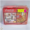 Image 1 : COCA-COLA 3D PUZZLES (6 IN TIN) NEW