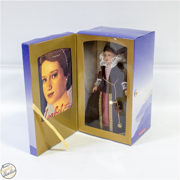 SEALED ENGLISH DOLL WITH PB BOOK GIRLS OF MANY