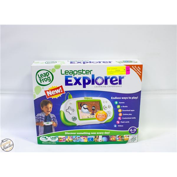 LEAPSTER EXPLORER LEAP FROG LEARNING