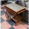 Image 1 : SOLID WOOD TEA CART