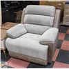 Image 1 : NEW ASSEMBLED 2 TONE RECLINING SOFA CHAIR