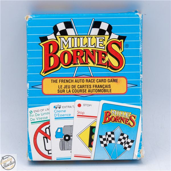 MILLE BORNES THE FRENCH AUTO RACE CARD GAME