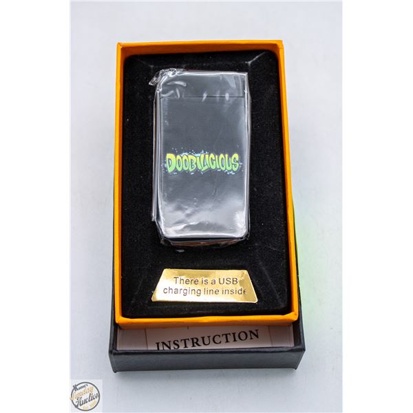 NEW DOOBILICIOUS USB CHARGED WIND PROOF LIGHTER