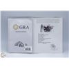Image 3 : #4187-5.00 CT GRA CERTIFIED ROUND BRILLIANT