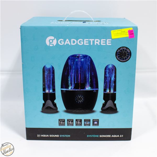 2.1 SUBWOOFER AQUA SOUND SYSTEM IN BOX-ESTATE